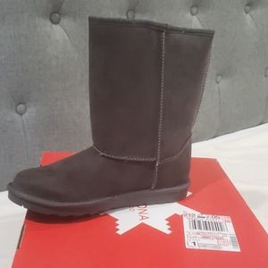 BRAND NEW! NEVER WORN! Black - charcoal boots